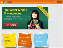 Tablet Screenshot of iou.ch